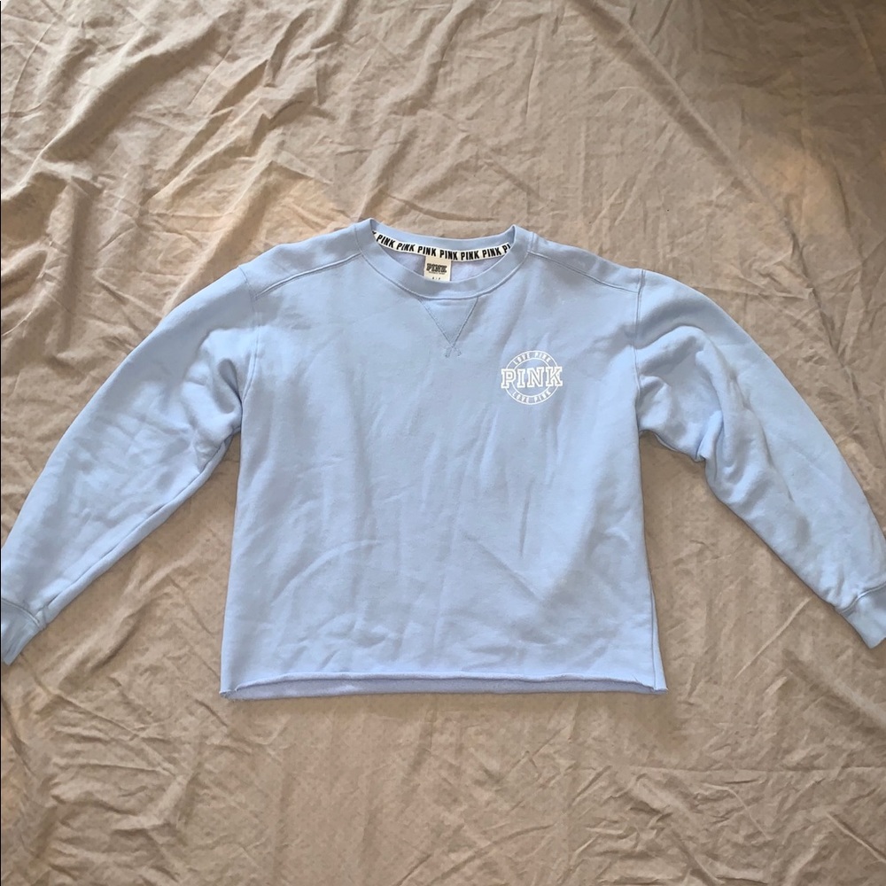 Cropped Crewneck Pink Victoria’s Secret